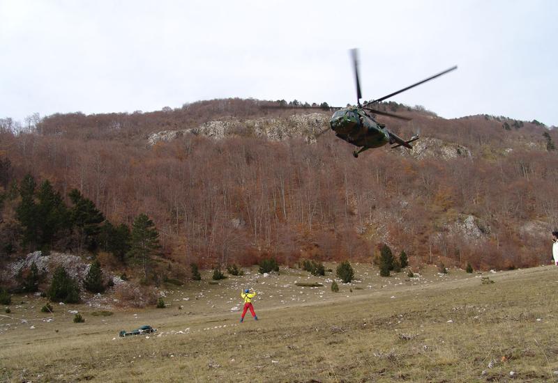 Akcija spašavanja unesrećenog planinara na Prenju