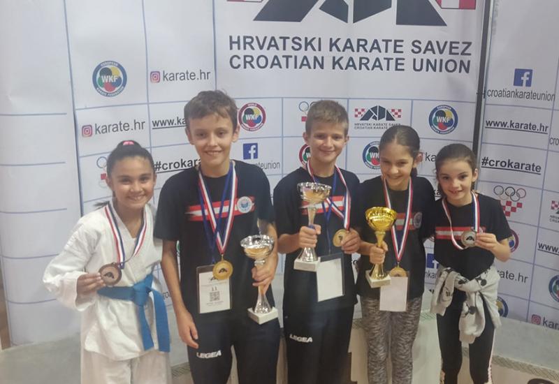 Tri prvaka države za karate klub Zrinjski
