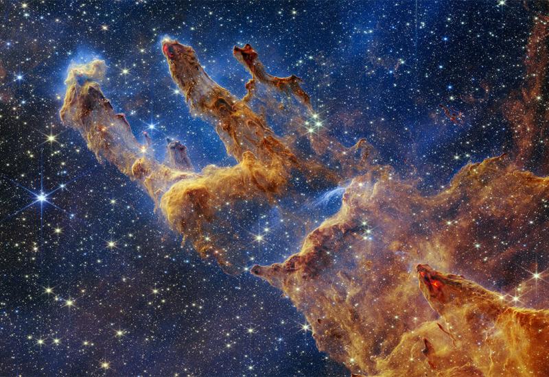 James Webb snimio do sada najbolje fotografije stvaranja novih zvijezda