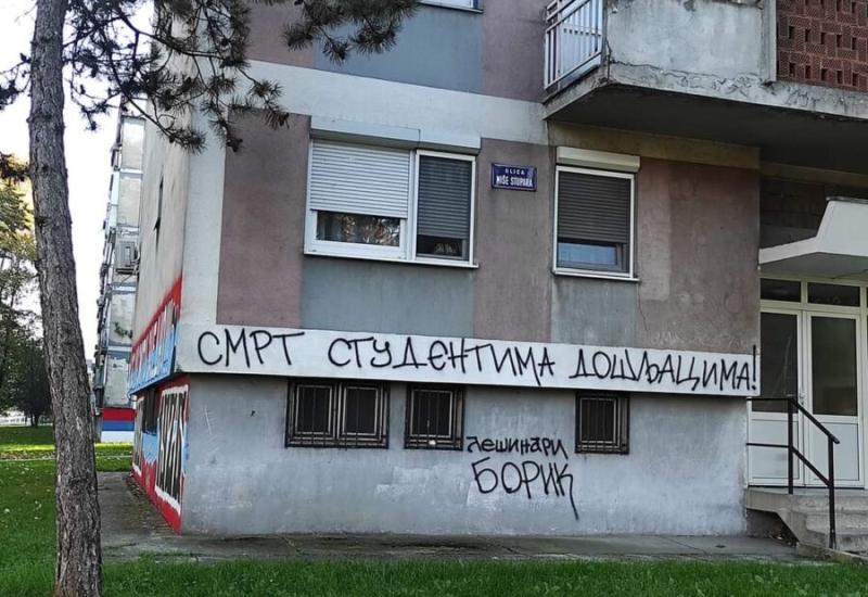 Uvredljivi grafit prekrečen u Banja Luci, poziv za donošenje Mladenovog zakona