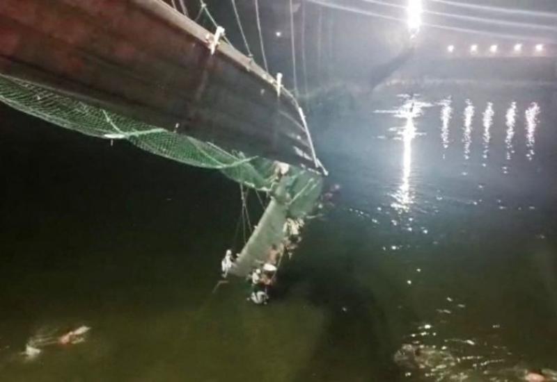 Nova tragedija: Najmanje 60 mrtvih u rušenju visećeg mosta