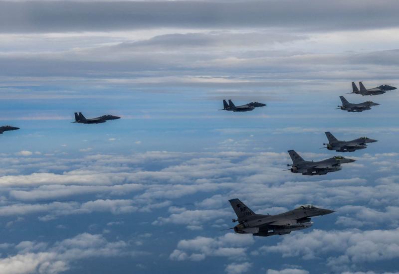 SAD i Južna Koreja započeli jednu od najvećih vojnih zračnih vježbi