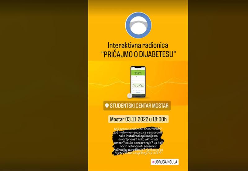 Interaktivna radionica ''Pričajmo o dijabetesu'' u Mostaru