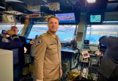 Načelnik iz Oružanih snaga obišao nosač aviona ''USS George H.W. Bush''