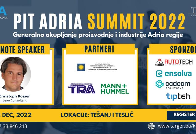PIT Adria Summit 2022 u prosincu