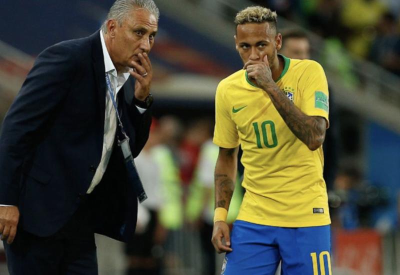 Brazilski izbornik Tite i Neymar - Brazilski izbornik Tite objavio konačni spisak igrača za SP