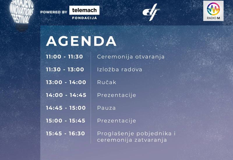 Agenda Sarajevo Innovations Festivala - Telemach fondacija partner Sarajevo Innovations Festivala