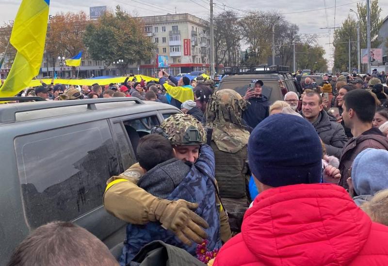 Ukrajinski vojnici upali u zasjedu specijalnih hersonskih snaga za grljenje