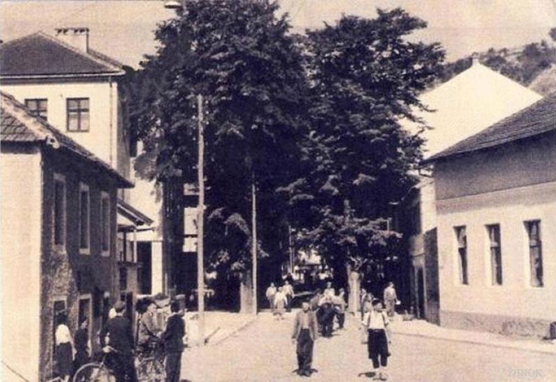 Fotografija je snimljena poslije 1954. godine - Sjećanje na Napretkov dom u centru Konjica i lambeth ples