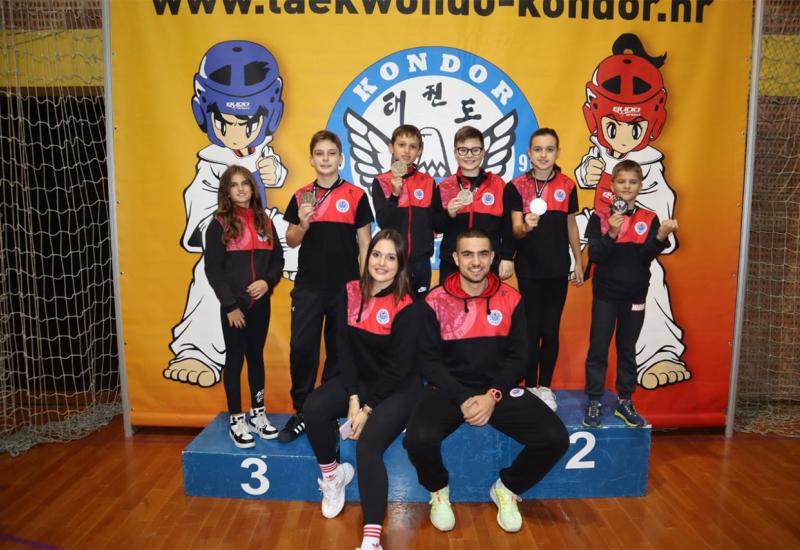 Pet medalja za Taekwondo klub Zrinjski