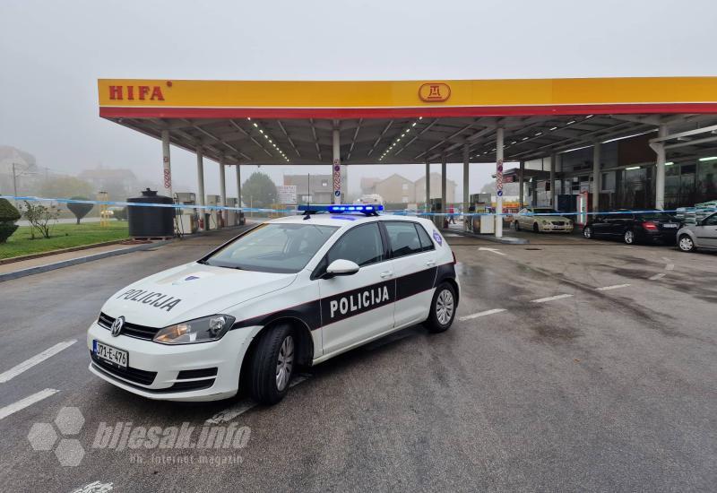 Pljačka benzinske crpke u Mostaru: Pljačkaši se mirno odšetali