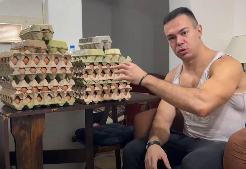VIDEO: Pojeo 300 jaja za 10 dana i objavio nalaze krvne slike