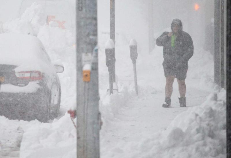 VIDEO | Snježna oluja 'zatrpala' Buffalo