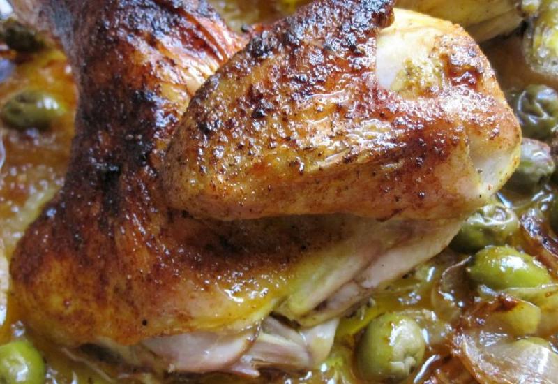 Specijalitet s piletinom - jede se u svakoj marokanskoj kući