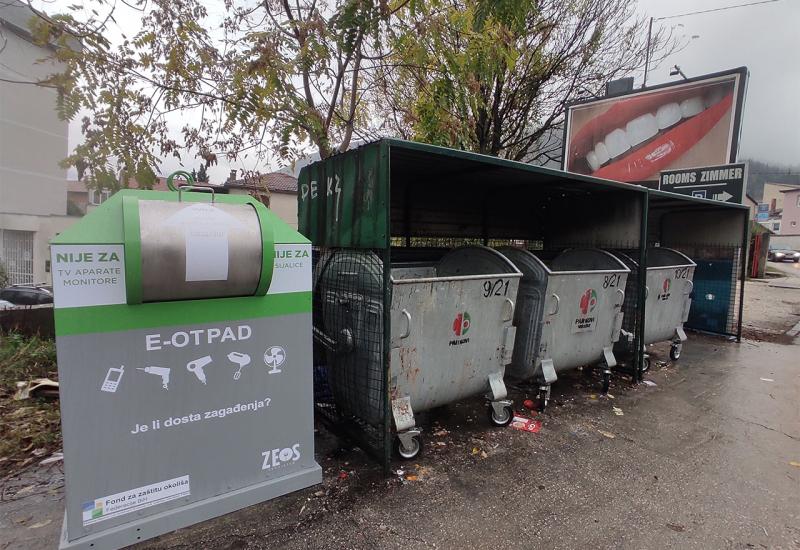 Evo koje su ulice u Mostaru dobile kontejnere za električni i elektronski otpad