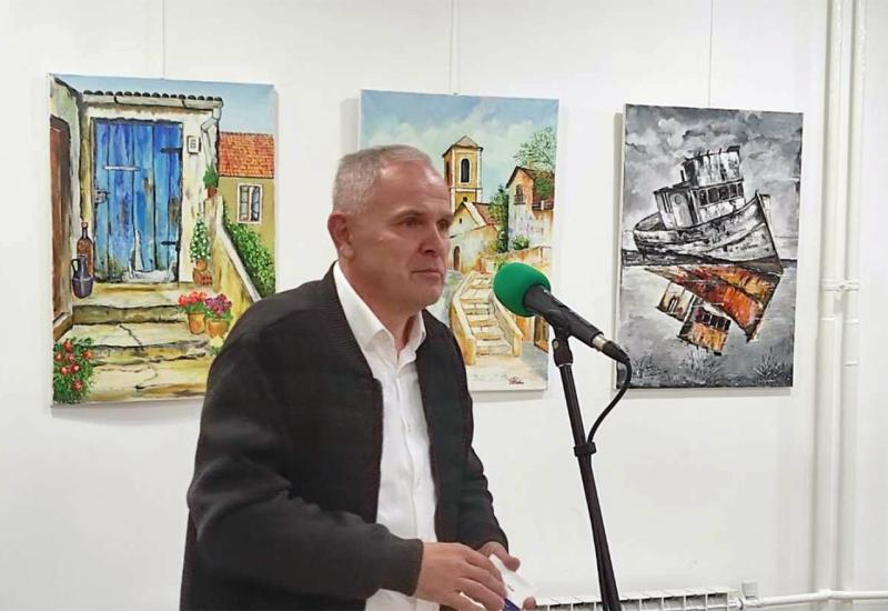 U Mostaru otvorena prva izložba slika Milana Popovića