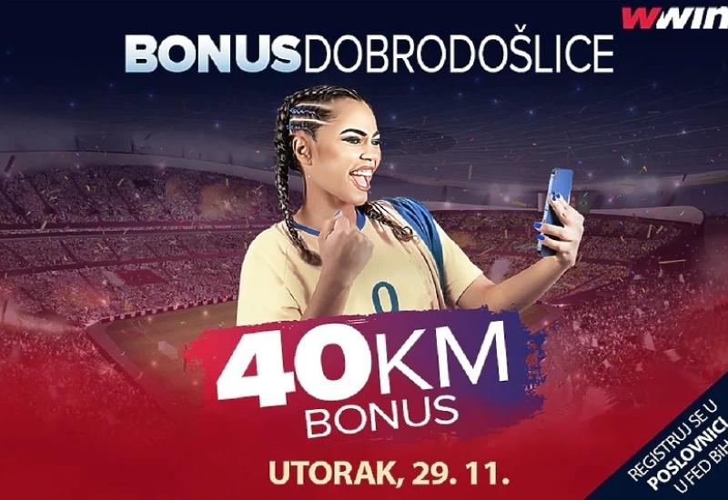 Ne propustite sjajnu priliku:  Wwin bonus dobrodošlice u utorak, 29.11.2022.