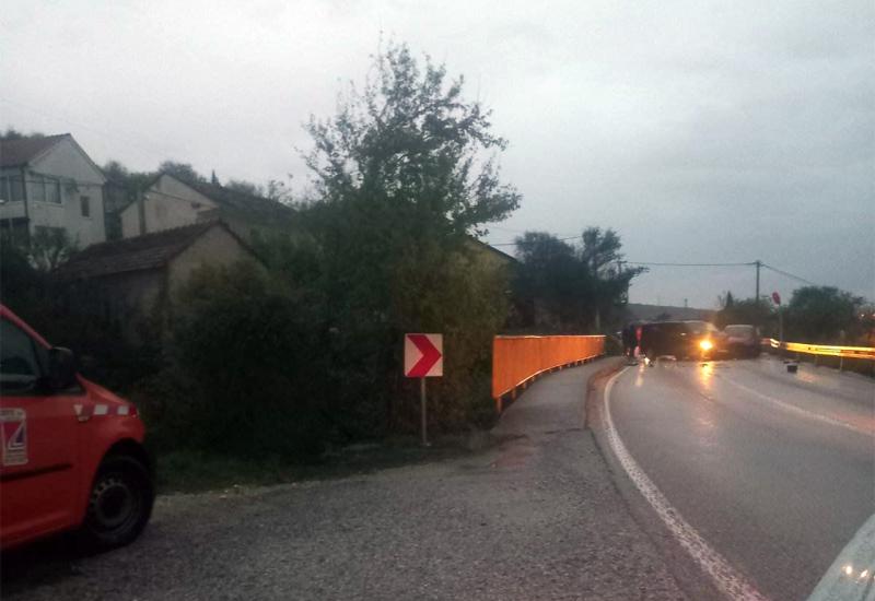 Zbog prometne na Međinama cesta Mostar-Široki Brijeg bila zatvoren duže od dva sata