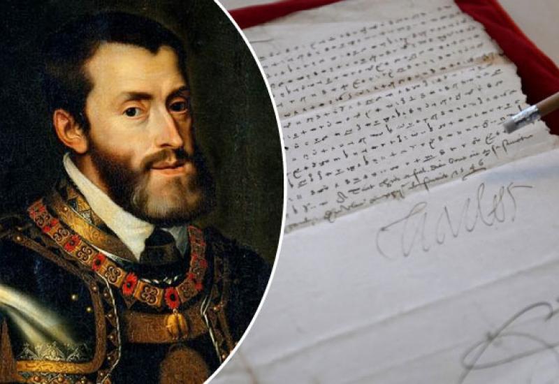 Nakon 500 godina odgonetnuli tajnu šifru u pismu Karla V. - Nakon 500 godina odgonetnuli pismo Karla V.
