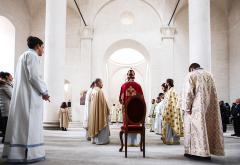 FOTO | Vladika Dimitrije služio svetu liturgiju: Ohrabrenje mostarskim pravoslavcima 