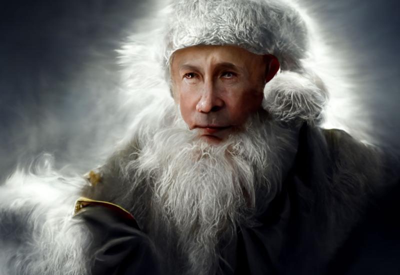 Vladimir Djeda Mraz Putin - Zelenskyy pozvao Putina da povuče vojsku iz Ukrajine do Božića