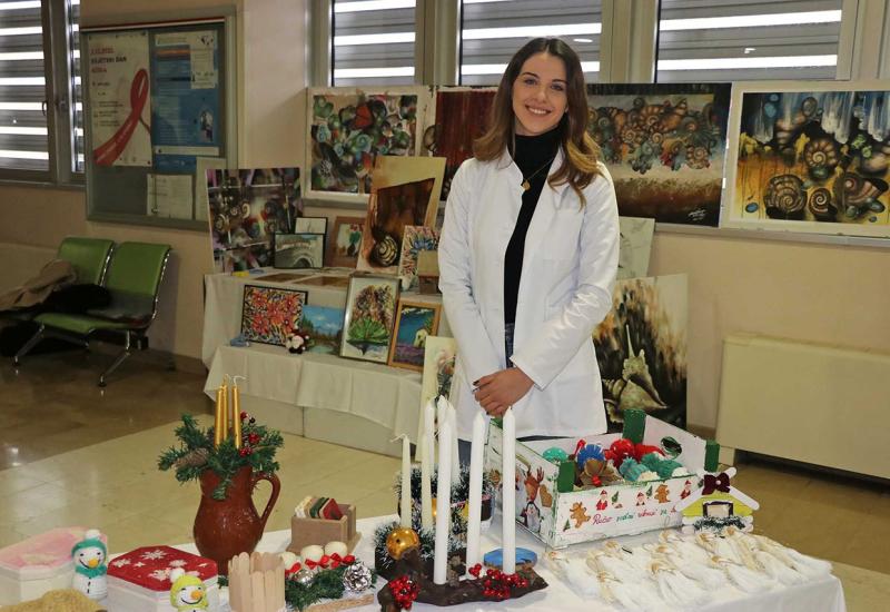 Irena Rezo - Predstavljeno više od stotinu radova pacijenata Klinike za psihijatriju SKB-a Mostar