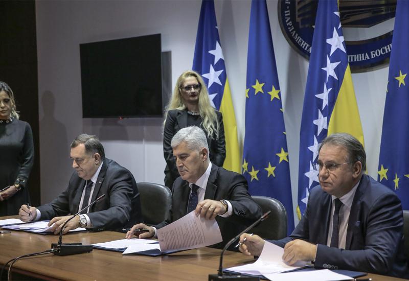 Evo što su potpisali Dodik, Nikšić i Čović