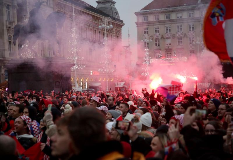 Vatreno navijanje u Zagrebu