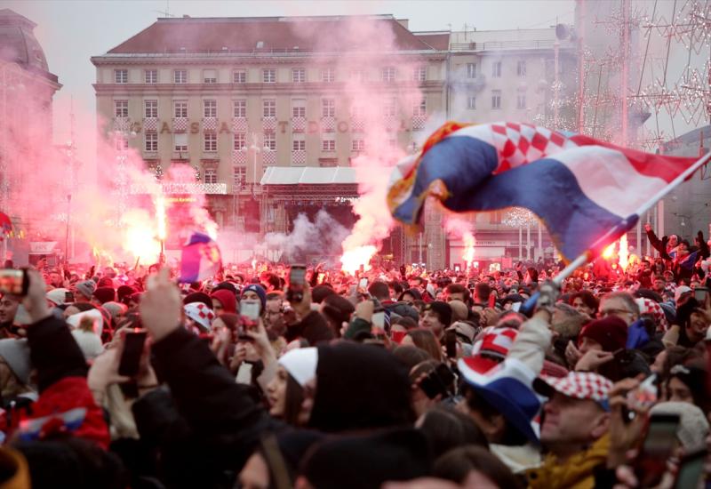 Vatreno navijanje u Zagrebu