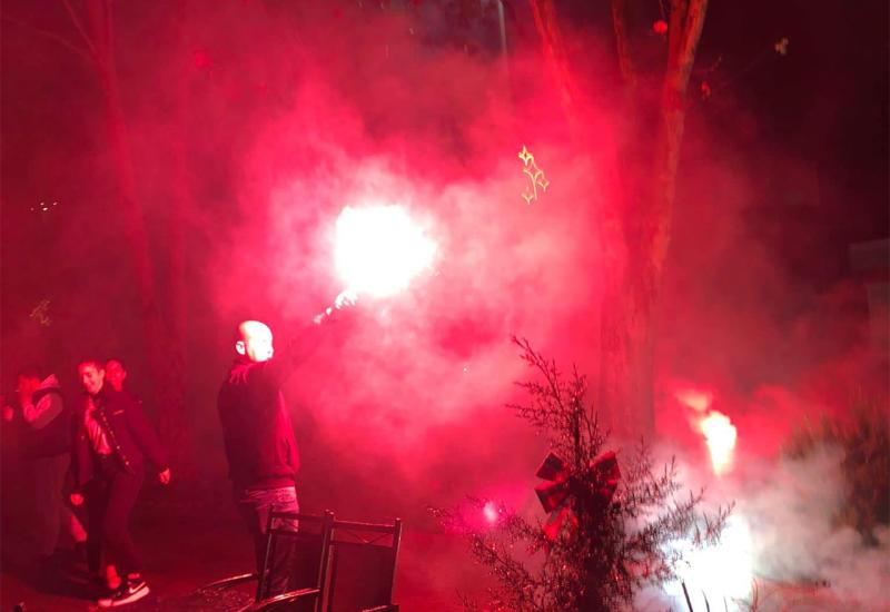 VIDEO: Vatromet za Vatrene u Mostaru