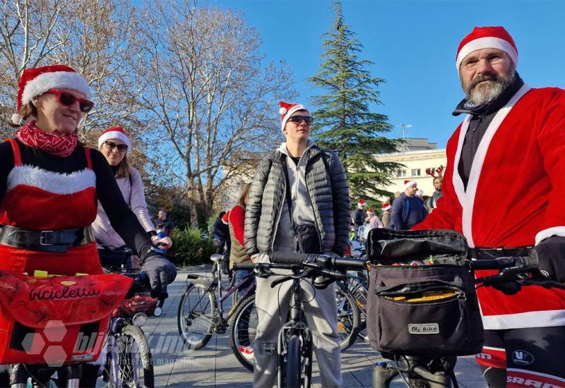 11. biciklijada Djedova Božićnjaka u Mostaru - Sve generacije su tu: 11. biciklijada Djedova Božićnjaka u Mostaru