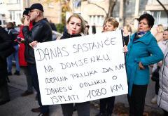 Isplata, isplata, isplata! Masovni prosvjed zdravstvenih radnika u Mostaru!