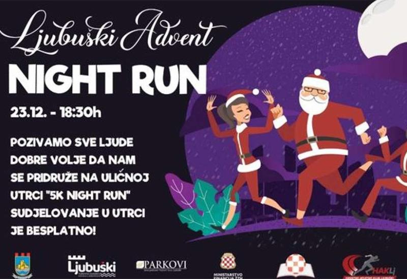 Ljubuški night run - Adventska noćna utrka u Ljubuškom