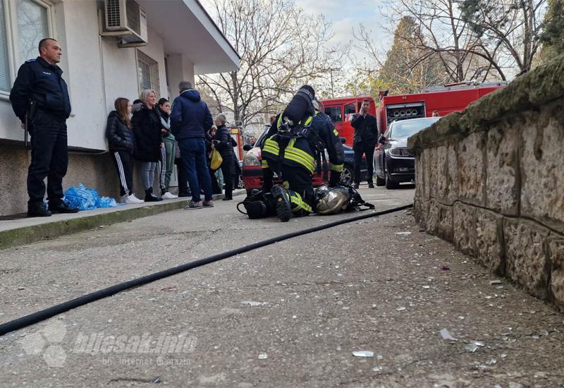 Zapovjednik PVP Mostar: Stan je potpuno izgorio, uspjeli smo evakuirati na vrijeme - Zapovjednik PVP Mostar: Stan je potpuno izgorio, uspjeli smo evakuirati na vrijeme