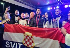 VIDEO | Doček za hrvatskog reprezentativca u Čapljini