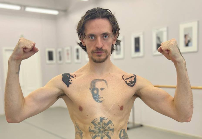 Ruskom baletanu zabranjen nastup zbog Putinovih tetovaža