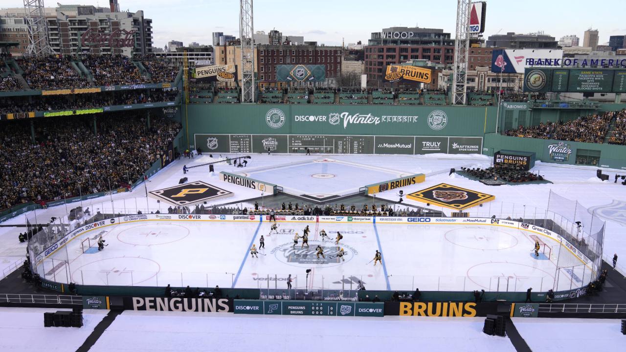2023 NHL Winter Classic Timelapse at Fenway Park 