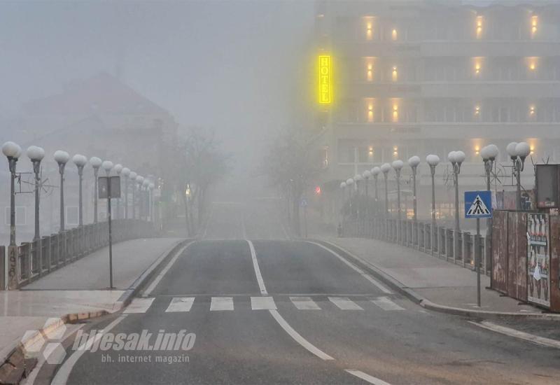 Gusta magla smanjuje vidljivost na cestama na jugu BiH