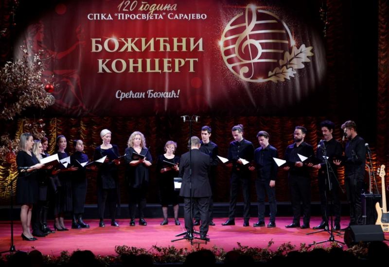Božićni koncert: 'Prosvjeta' obilježila 120. obljetnicu rada