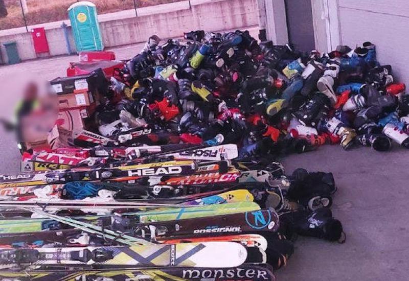 Skijaška oprema nezakonito prodavana putem interneta - BIH: Informaciju dobili putem otvorene linije “Stop švercu” i oduzeli skijašku opremu vrijednu oko 75.000 KM