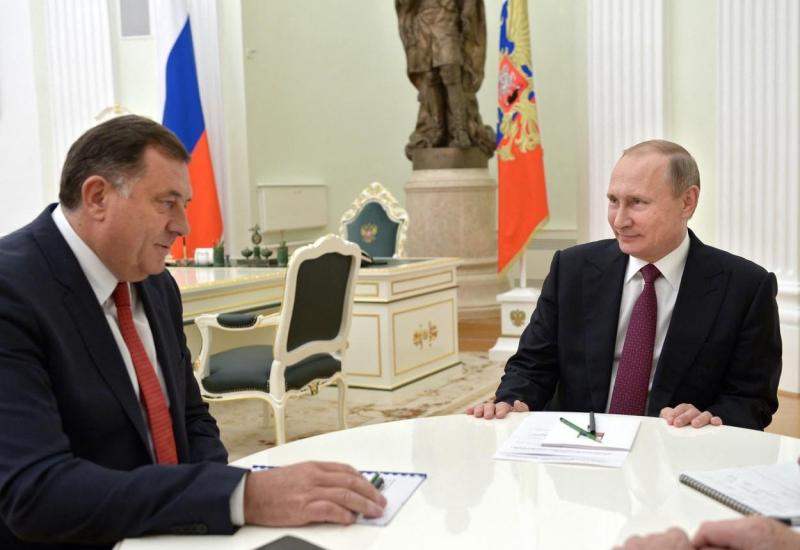 Ilustracija / Dodik i Putin na sastanku prije nekoliko godina - Blinken: Dodik se ponaša poput Putina 