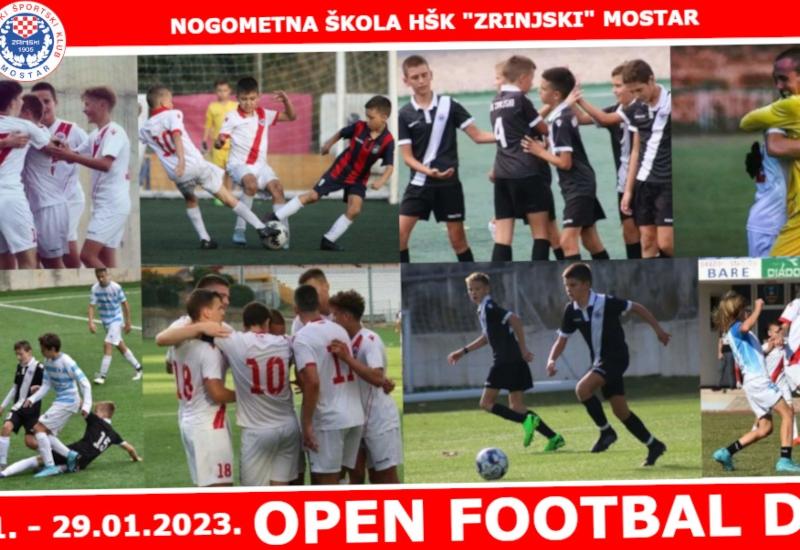 Nogometna škola HŠK "Zrinjski" Mostar organizira ''Open football day''