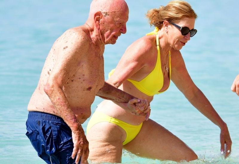 Vremešni milijarder uživao je s 25 godina mlađom Ann-Lesley Smith - U svojoj 91. godini Rupert Murdoch ponovo ljubi