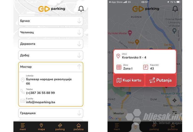 Aplikacija za parking - Misterija: Na vidiku nova aplikacija Mostarskog Parkinga