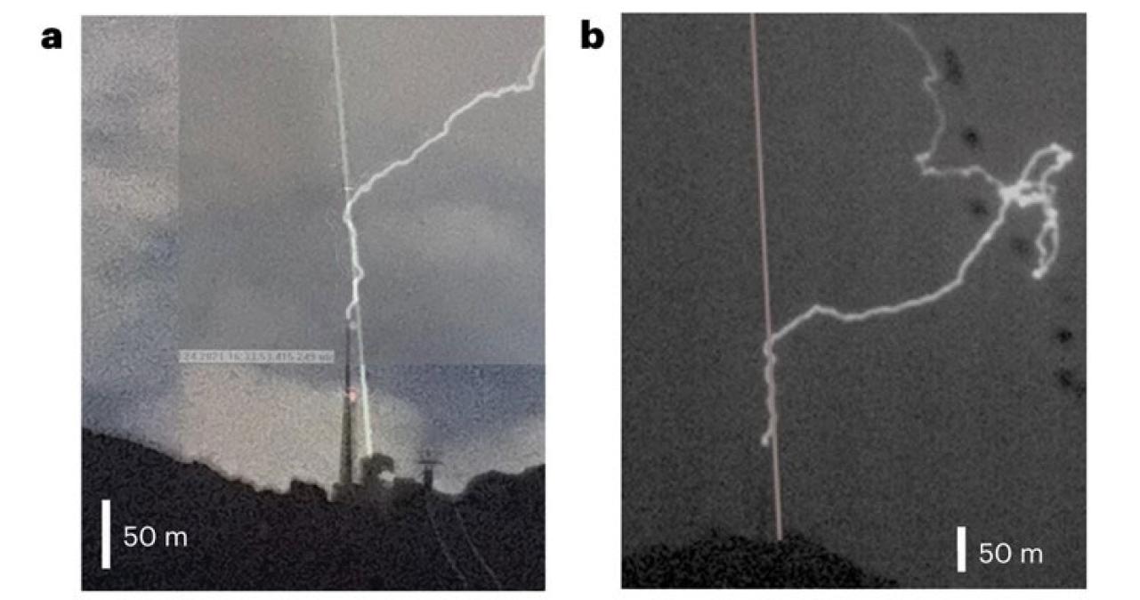 Fotografski dokaz skretanja naboja s puta - Znanstvenicima prvi puta uspjelo laserom preusmjeriti udar munje