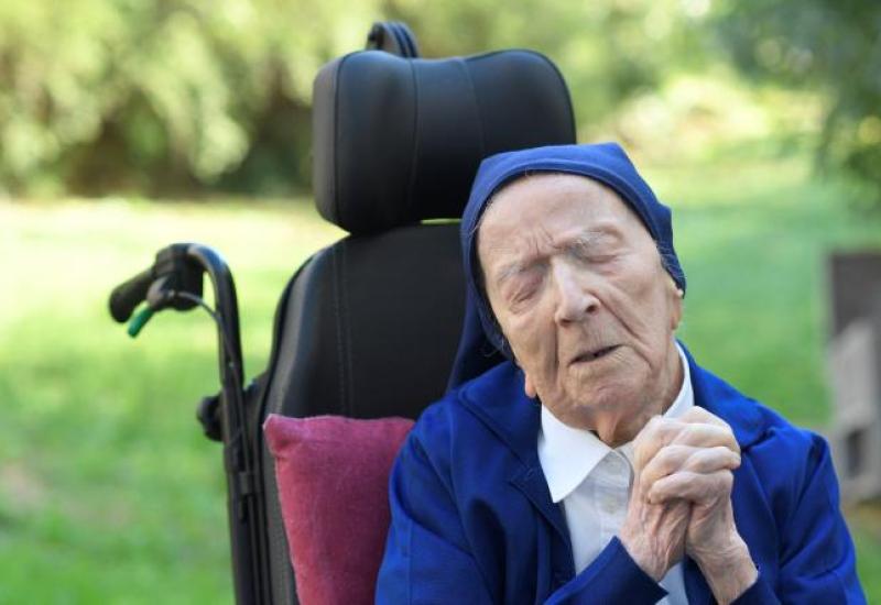 Časna sestra Lucile Randon preminula u 118. godini - Bila najstarija osoba na svijetu: Lucile Randon umrla u 118 godini