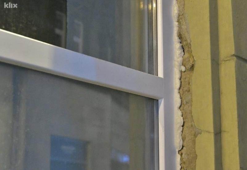 PVC otvori na zgradi u Sarajevu - Na povijesnu zgradu u Sarajevu postavljeni PVC prozori