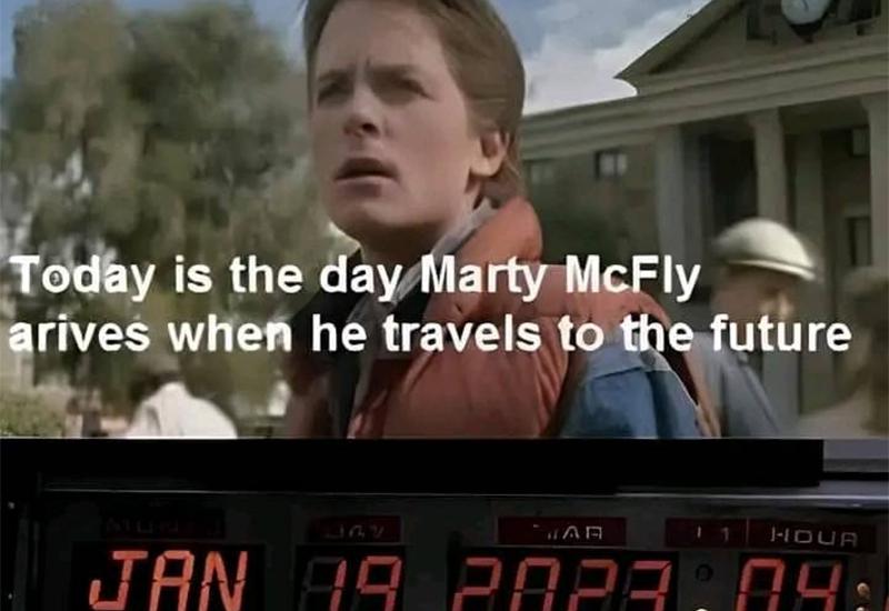 Povratak u budućnost: Marty McFly danas stiže u sadašnjost!