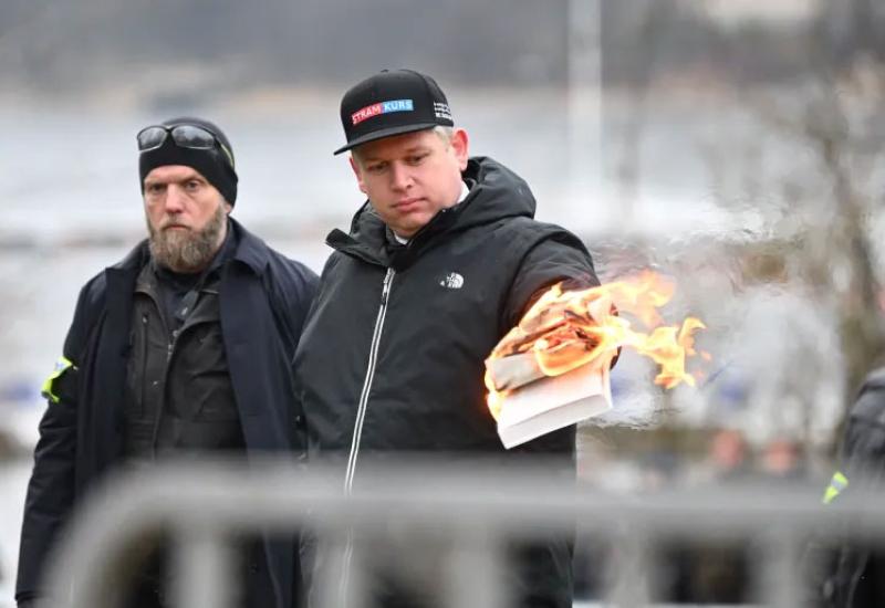 Prijetnja napada porasla od spaljivanja Kur'ana u Stockholmu
