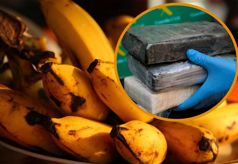Široki Brijeg: U paketima banana pronađen kokain vrijedan više od 20 milijuna KM 